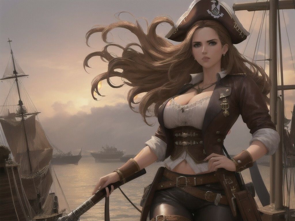 女海賊 A 第1章 〜見参〜 - サンプル画像 2