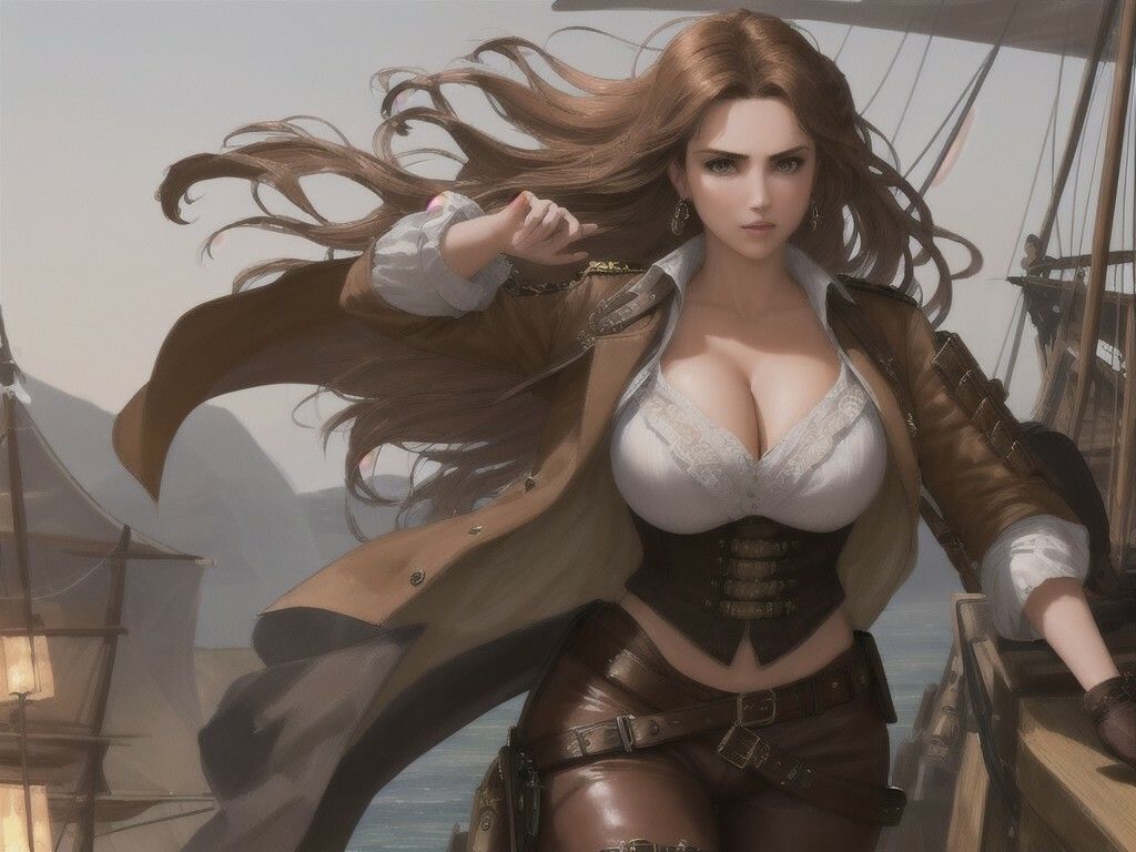 女海賊 A 第1章 〜見参〜 - サンプル画像 4