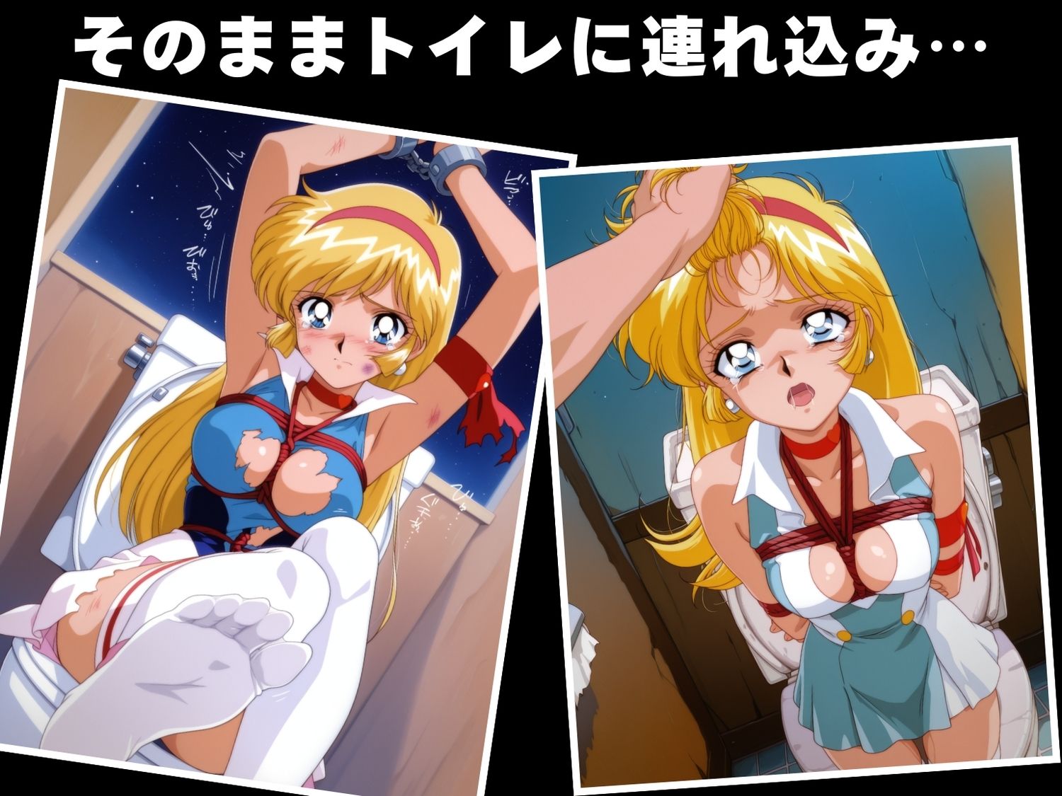 【完全敗北】キュー●ィーハニー 如● ハニー - サンプル画像 6