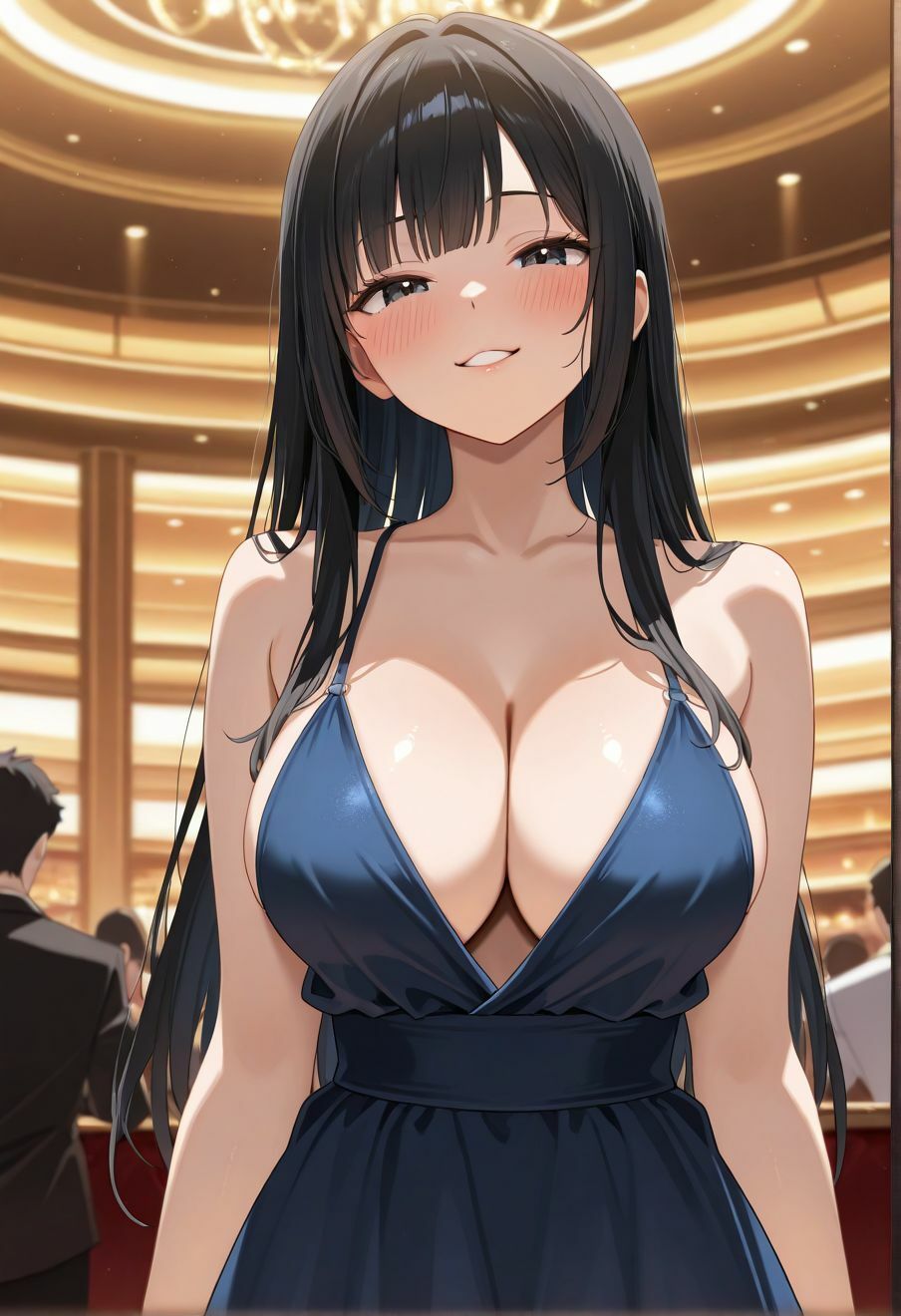 カジノに連れてこられた秘書たちに種付けセックス - サンプル画像 9