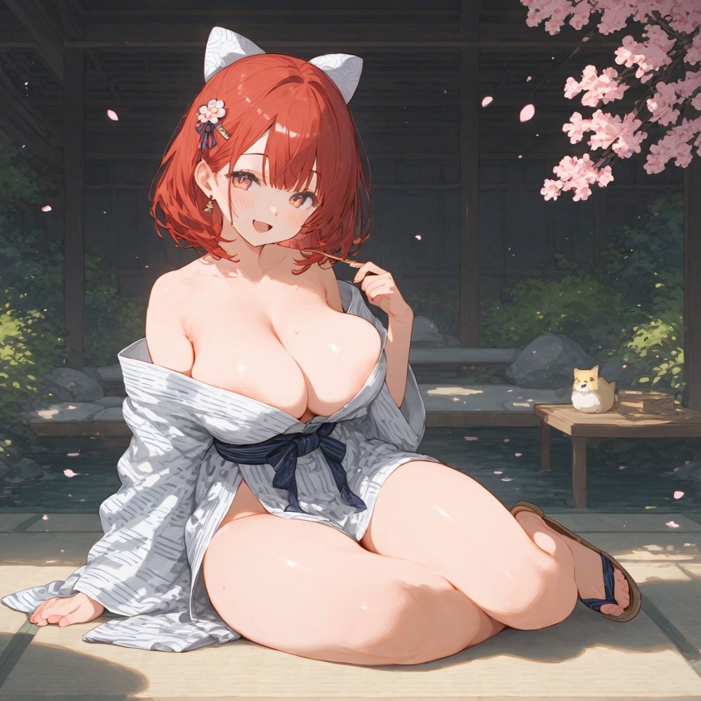 浴衣、、、どう？【浴衣美少女五の家中編厳選CG500枚収録】 - サンプル画像 10