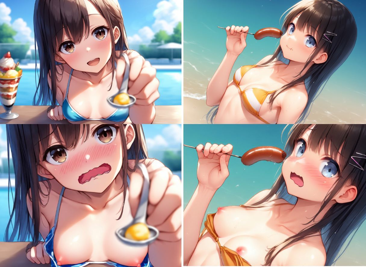 夏、初デート。ラッキーすけべを添えて。 - サンプル画像 6