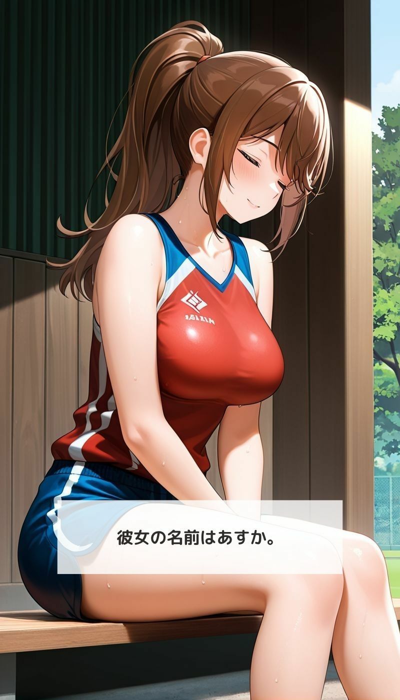 アスリート女子  ドスケベ性合宿 - サンプル画像 1
