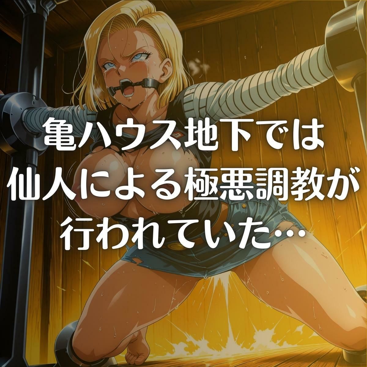 極悪仙人 犠牲者:18号 - サンプル画像 1