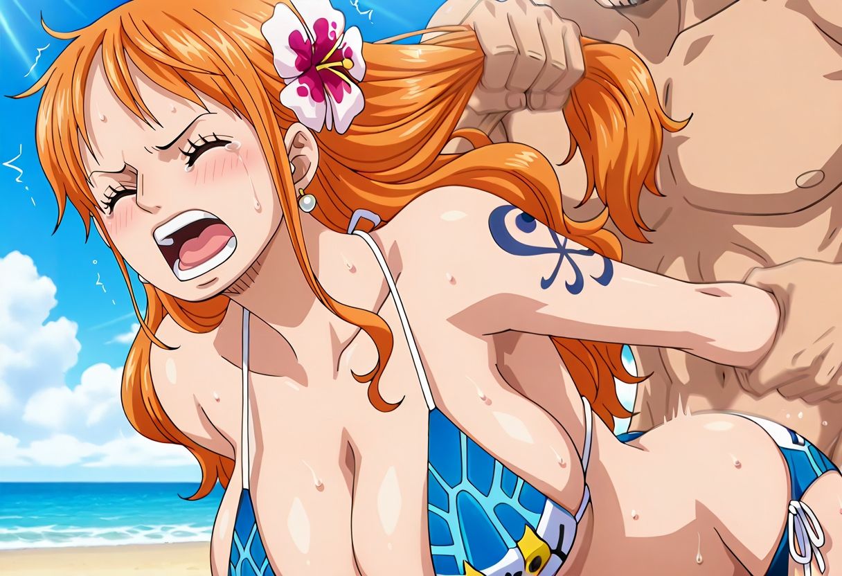 えっちなビキニお姉さん  ナミ - サンプル画像 5