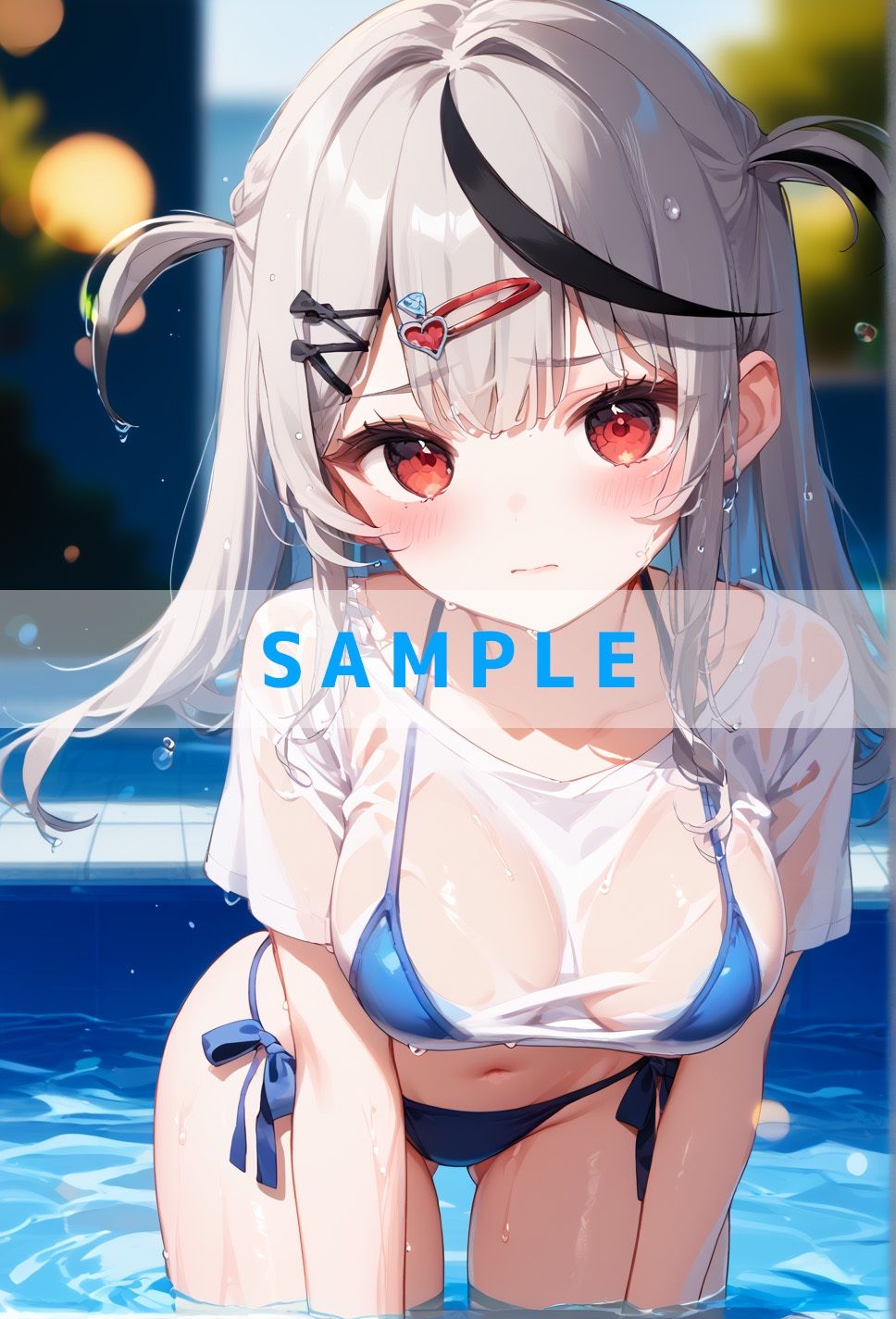 ホ〇メンの濡れT水着がエロすぎた - サンプル画像 2