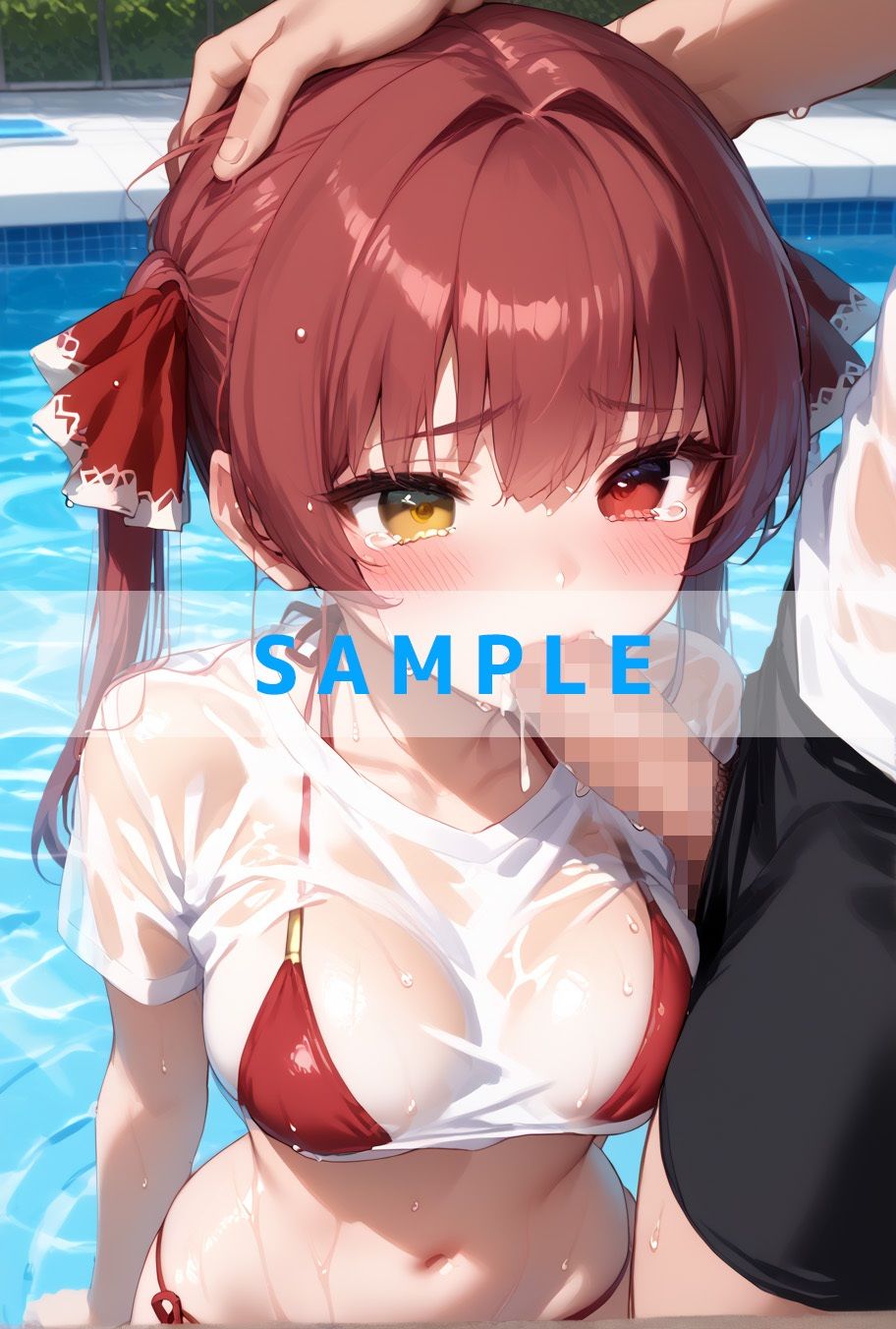 ホ〇メンの濡れT水着がエロすぎた - サンプル画像 5