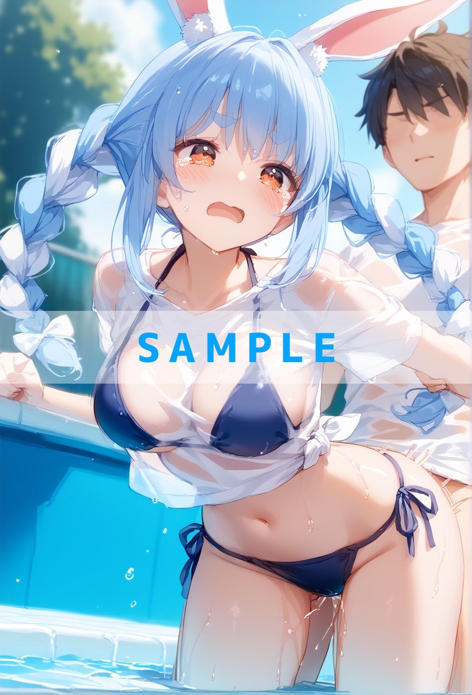 ホ〇メンの濡れT水着がエロすぎた - サンプル画像 7