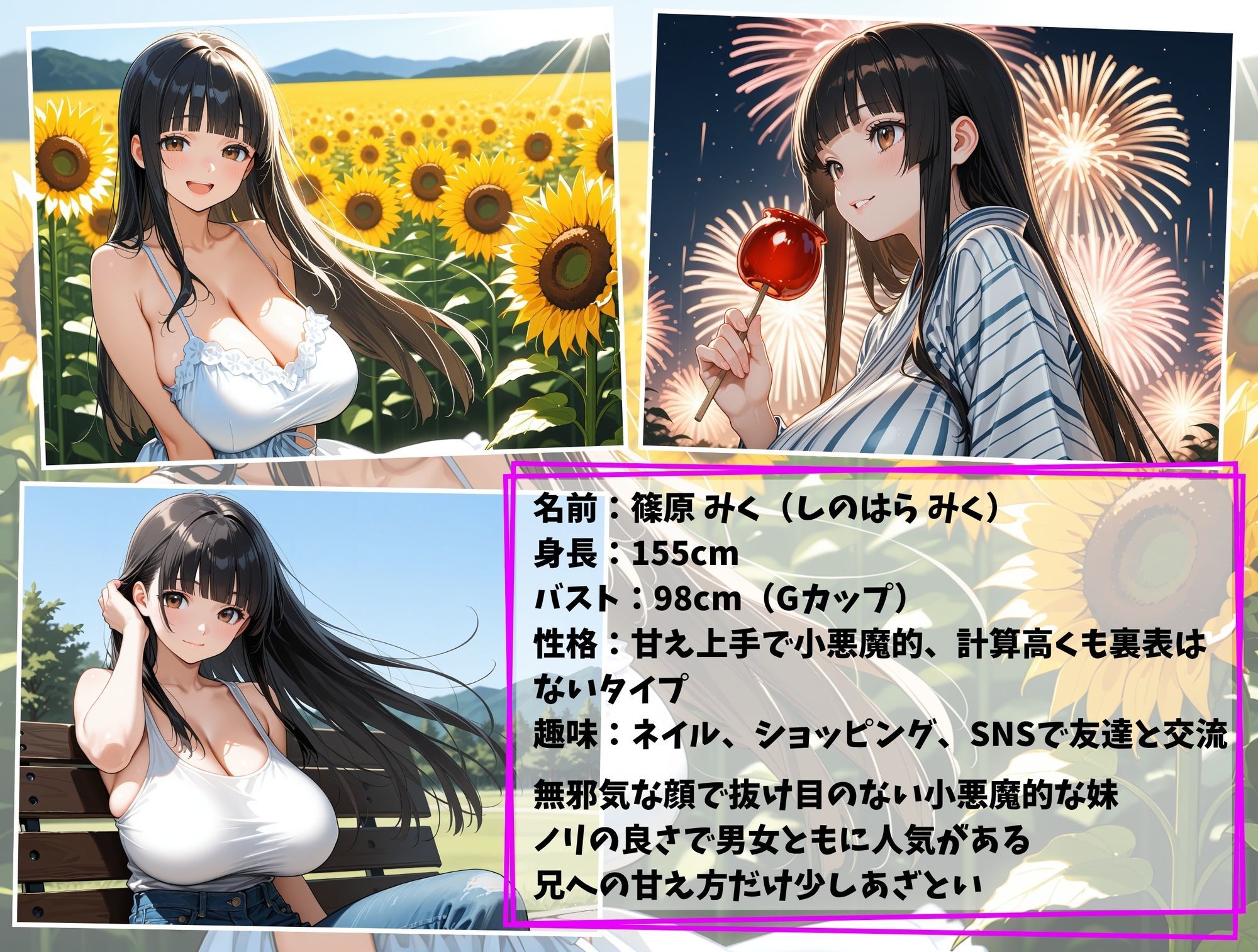 裏オプ付きお兄ちゃん専用高額バイト！〜篠原みく編〜 - サンプル画像 2