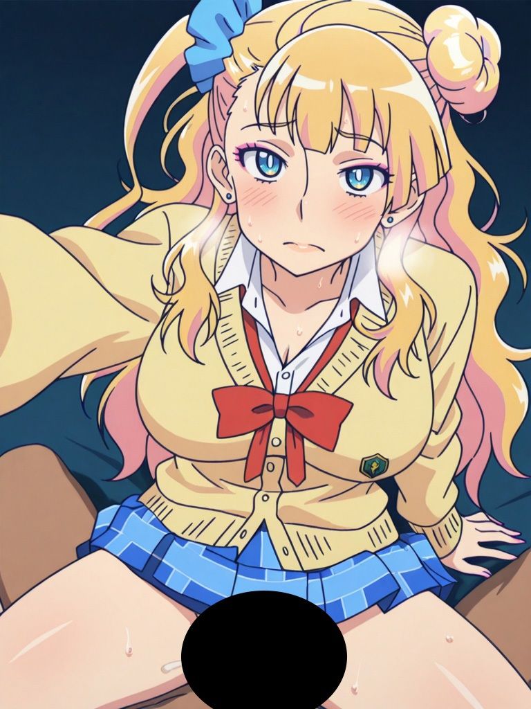 『教えて！ギ〇ル子ちゃん』ヒロイン脱がしてみた ムキムキ色黒モブがヤリたい放題  シチュエーション＆クオリティ厳選済み450枚！ - サンプル画像 5