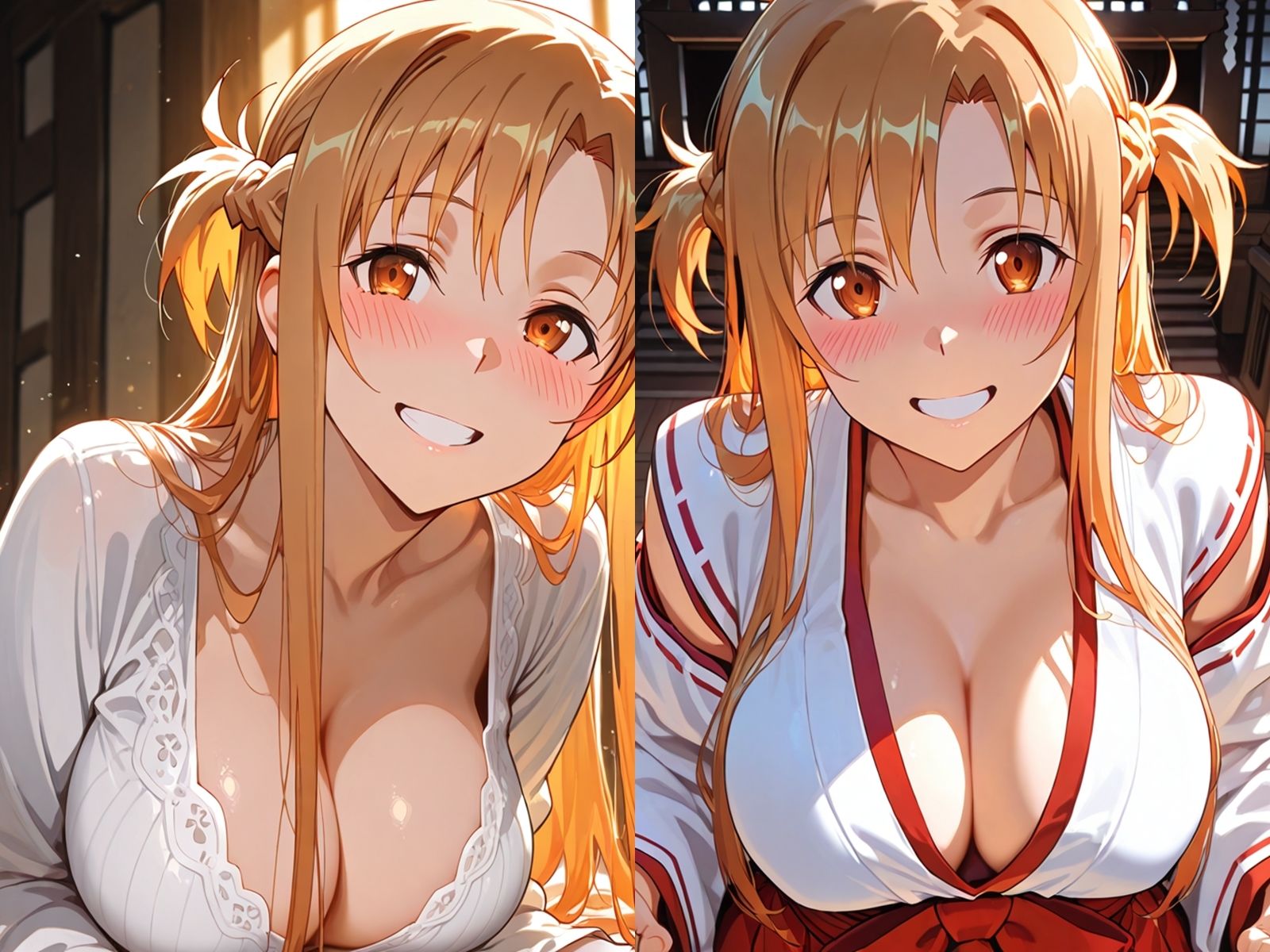 憧れのあのヒロインとコスプレらぶらぶエッチ 結○明日奈 - サンプル画像 1