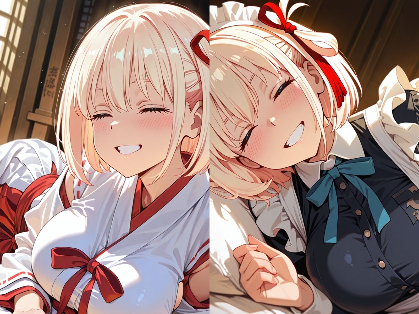 憧れのあのヒロインとコスプレらぶらぶエッチ 錦○千束 - サンプル画像 4