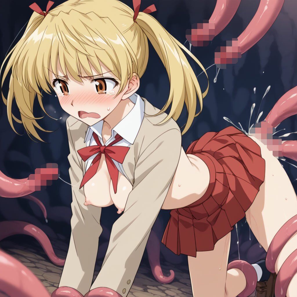 触手幻想 -スクールテンタクル- - サンプル画像 3
