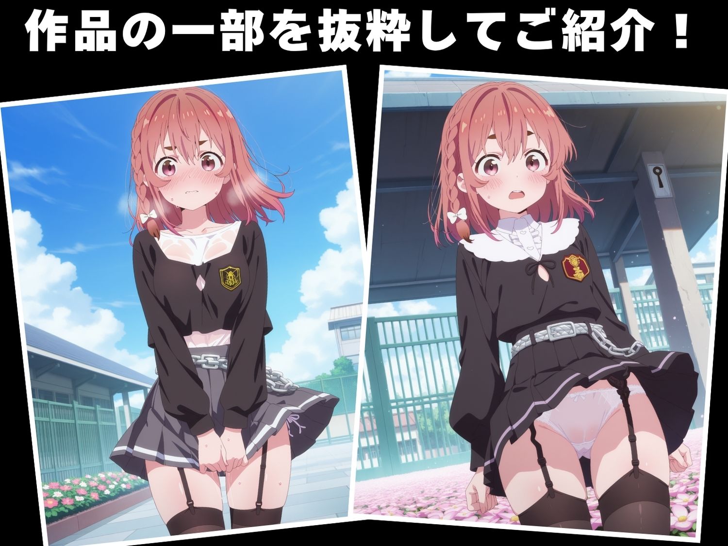 【種付け・催◯】桜● 墨 - サンプル画像 1