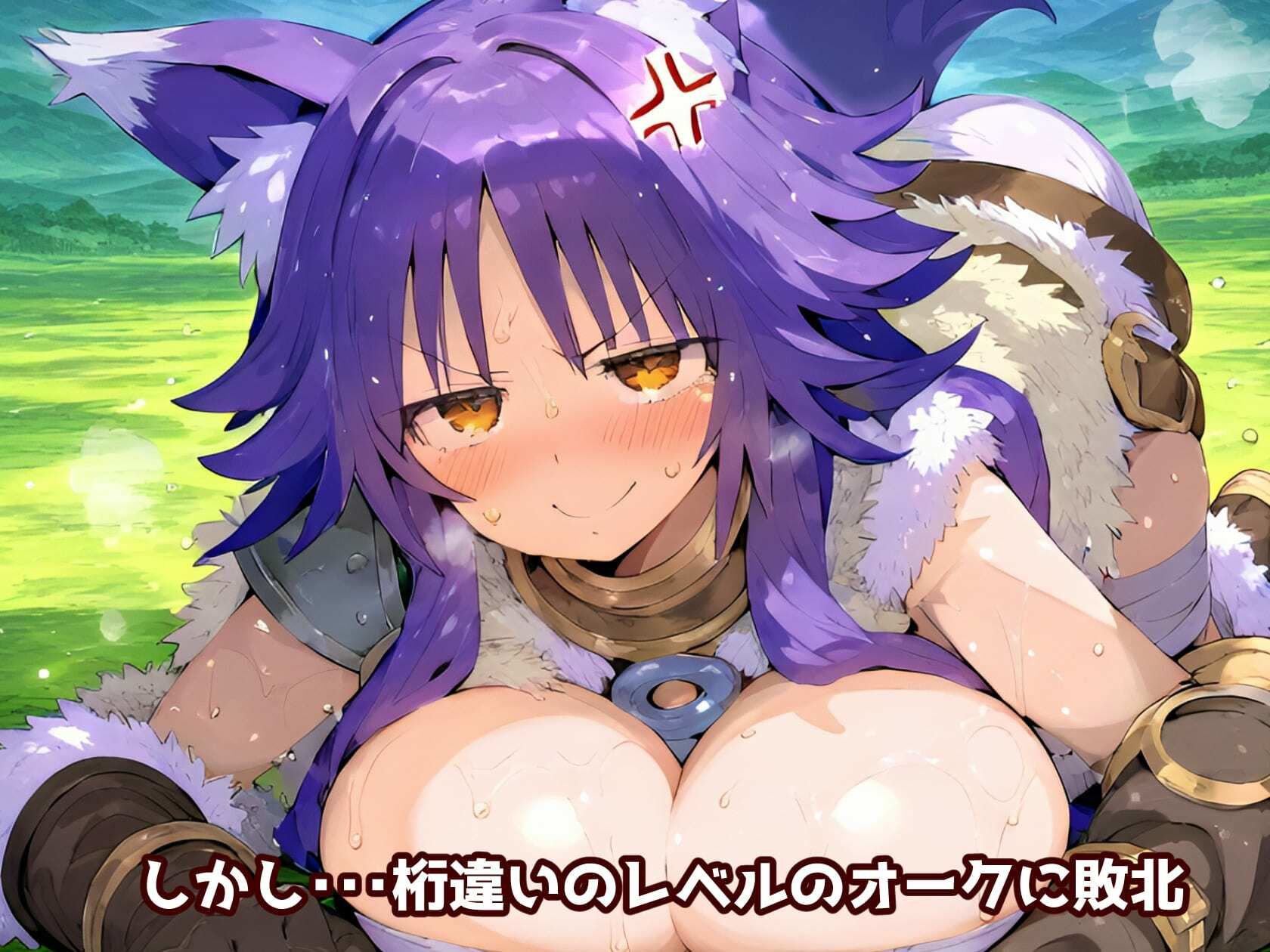 プリ〇ネR マコ〇編 オークに敗北して服従セックス・・・巨根でハメ倒され敗北アクメでアヘ顔絶頂！【CG集242枚】 - サンプル画像 2