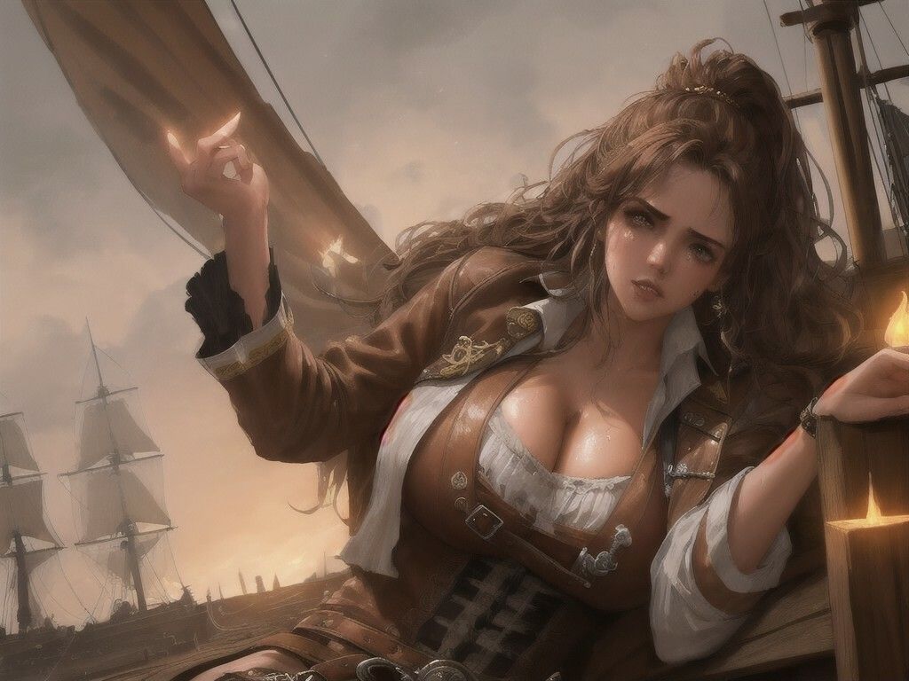 女海賊 A 第2章 〜敗北〜 - サンプル画像 3