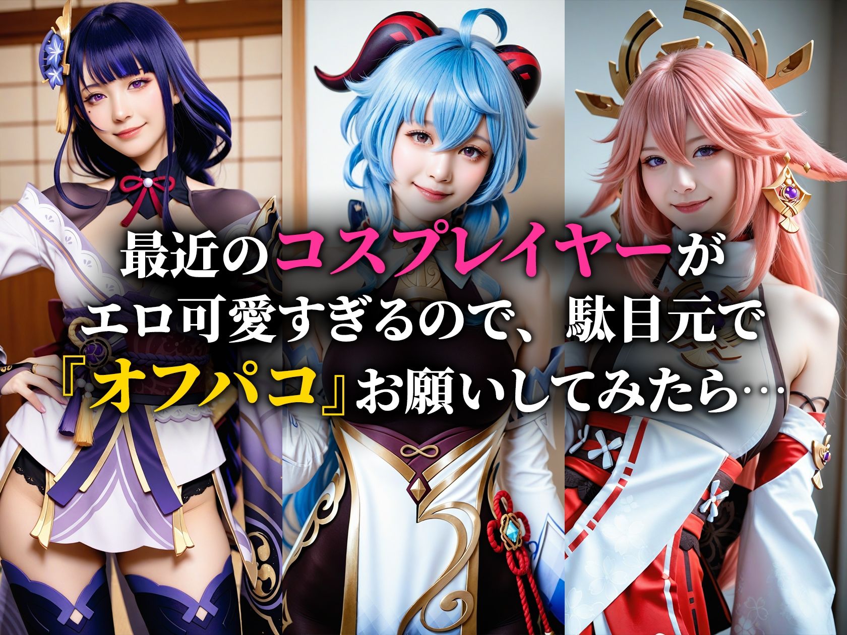 【動画】エロ神 -Eroshin- コスプレえっち - サンプル画像 1