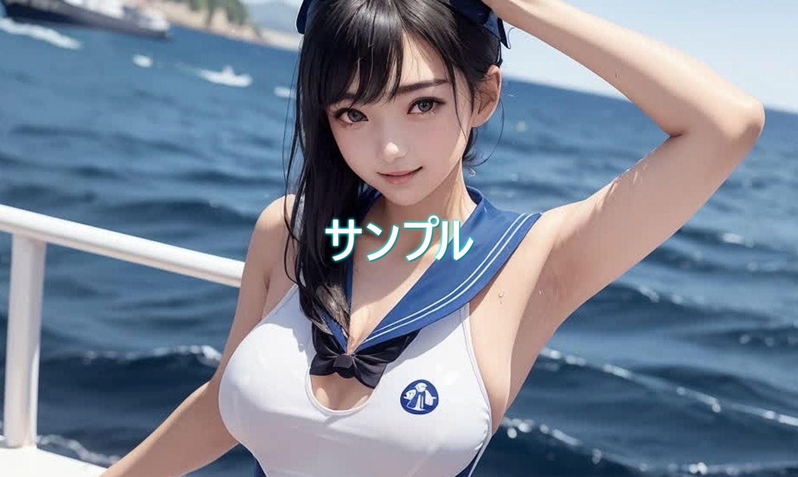 日々是競泳水着の彼女【8月】 - サンプル画像 2