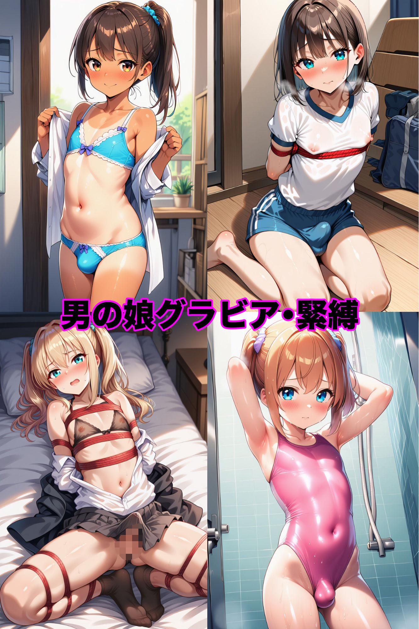 男の娘通信第9号 - サンプル画像 1