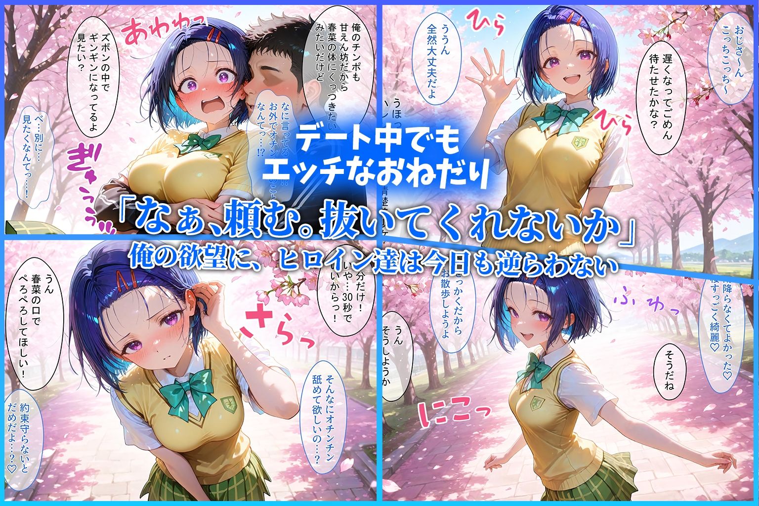 ハーレム転生 俺だけの従順ヒロイン 孕ませデートプラン（To LOVEる編） - サンプル画像 4