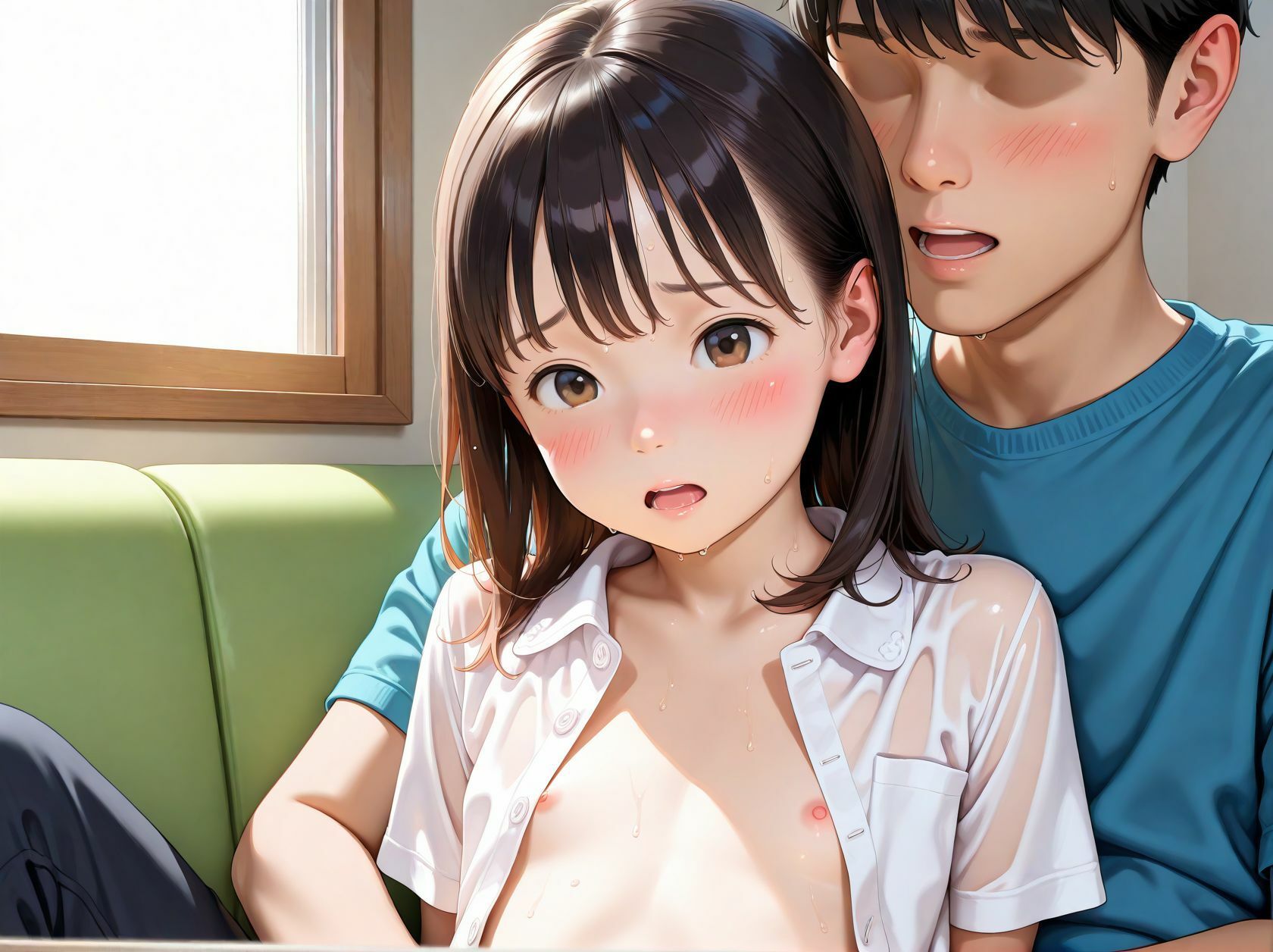 性処理おもちゃちっぱい少女にガチハメ〜下校途中の少女に声かけオナホ化するまで〜 - サンプル画像 6