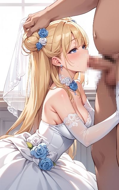 純白ドレスでイカしてほしい！若妻新婚体験記 - サンプル画像 8