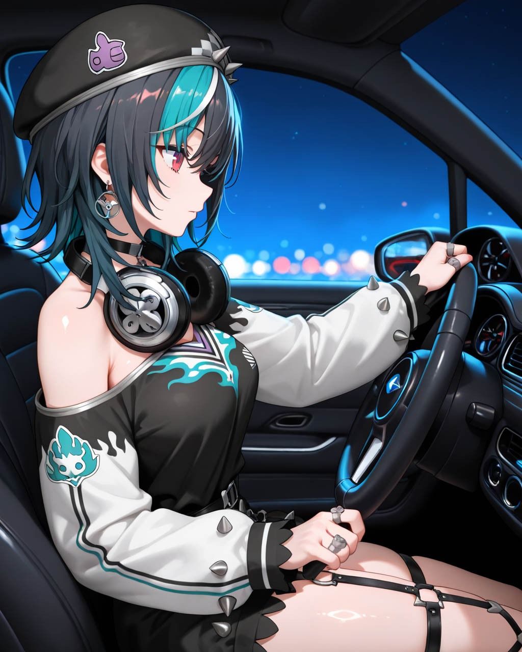 千〇とドライブデートとその後… - サンプル画像 1