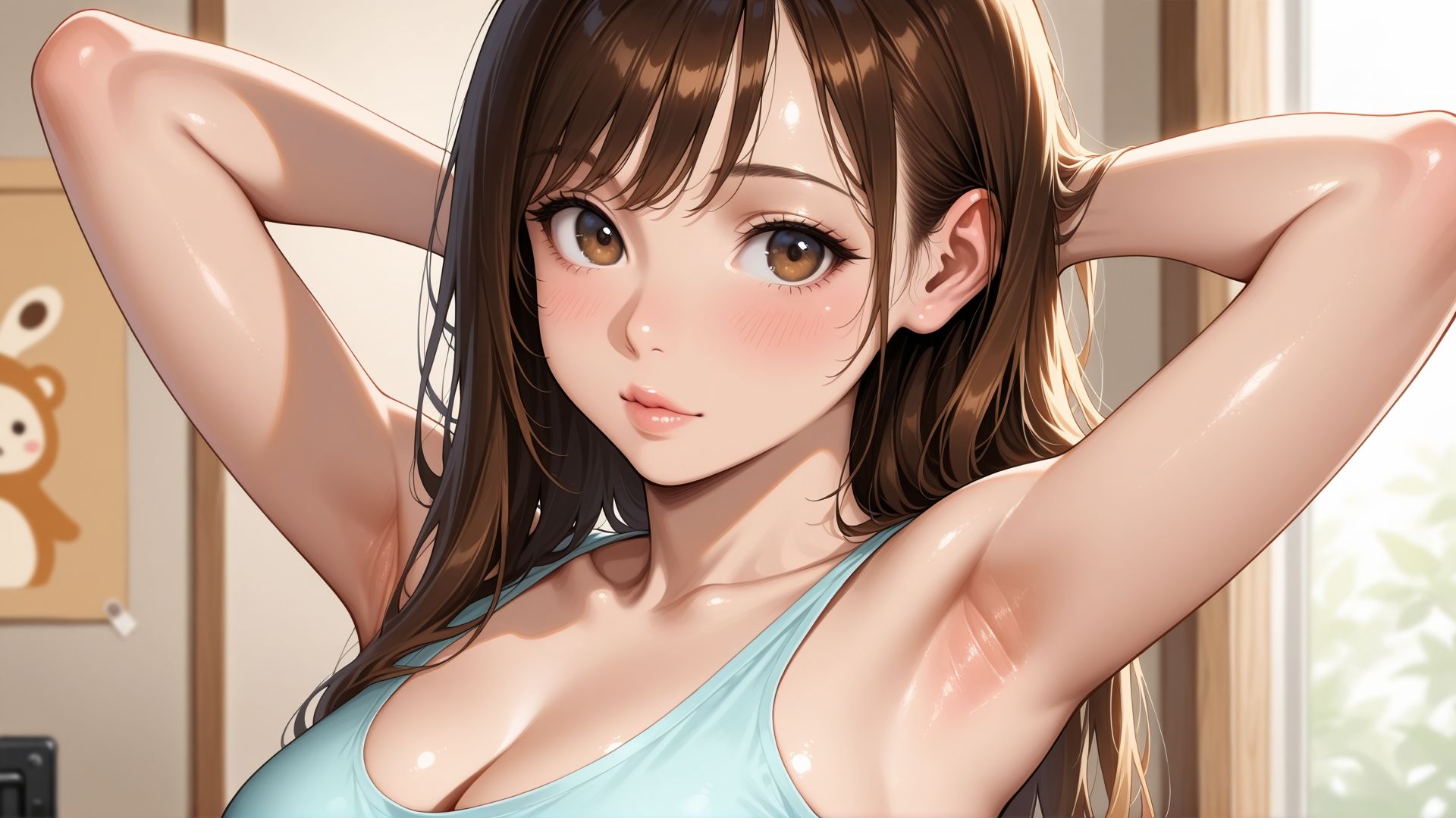 視界、全部、彼女。 -脇で、誘って。- - サンプル画像 5