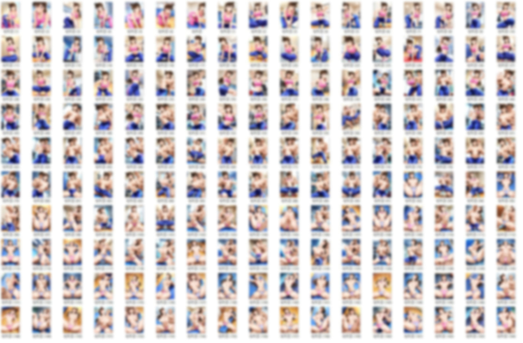 毛〇蘭  スポーツジムでいたずらされる - サンプル画像 1