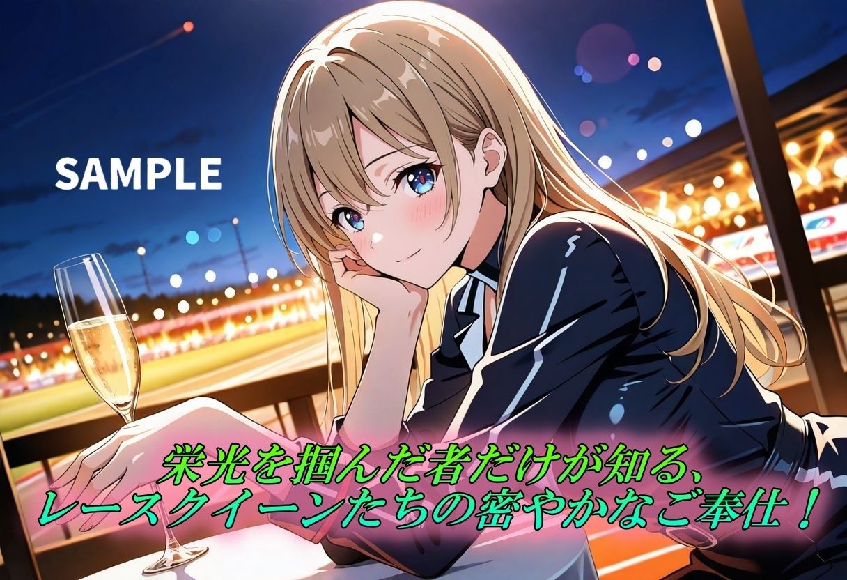 【優勝賞品は私？！レースクイーンの秘密の性接待】 - サンプル画像 2