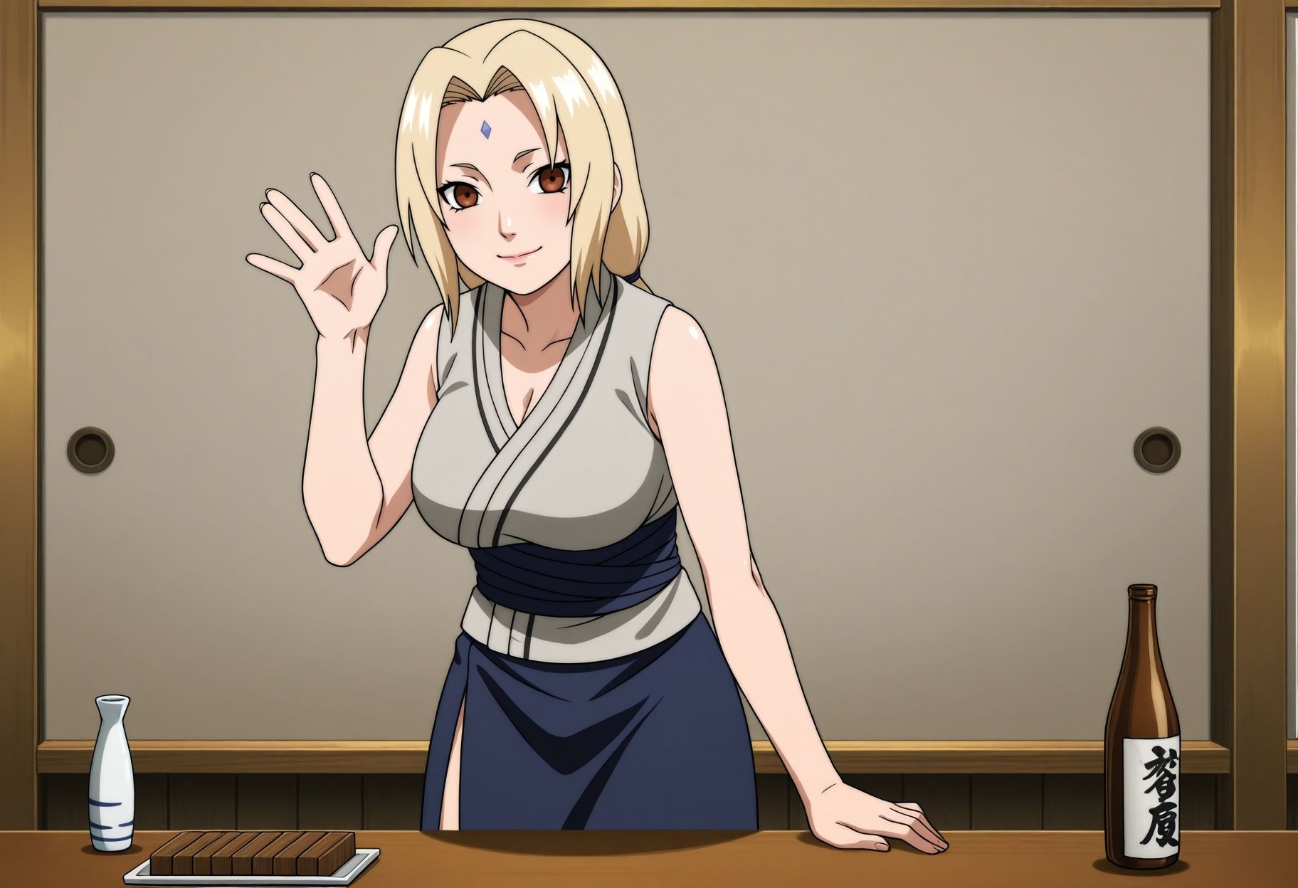 綱手姫の憂鬱 - サンプル画像 1