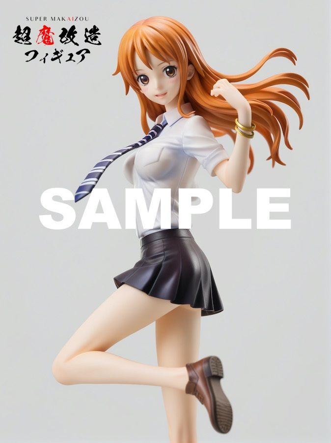 超魔改造フィギュア・ワンピース ナミ （R-18） - サンプル画像 3