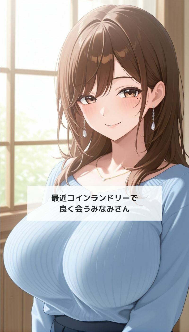 コインランドリーでうたた寝していたら襲●た欲求不満女子 - サンプル画像 1
