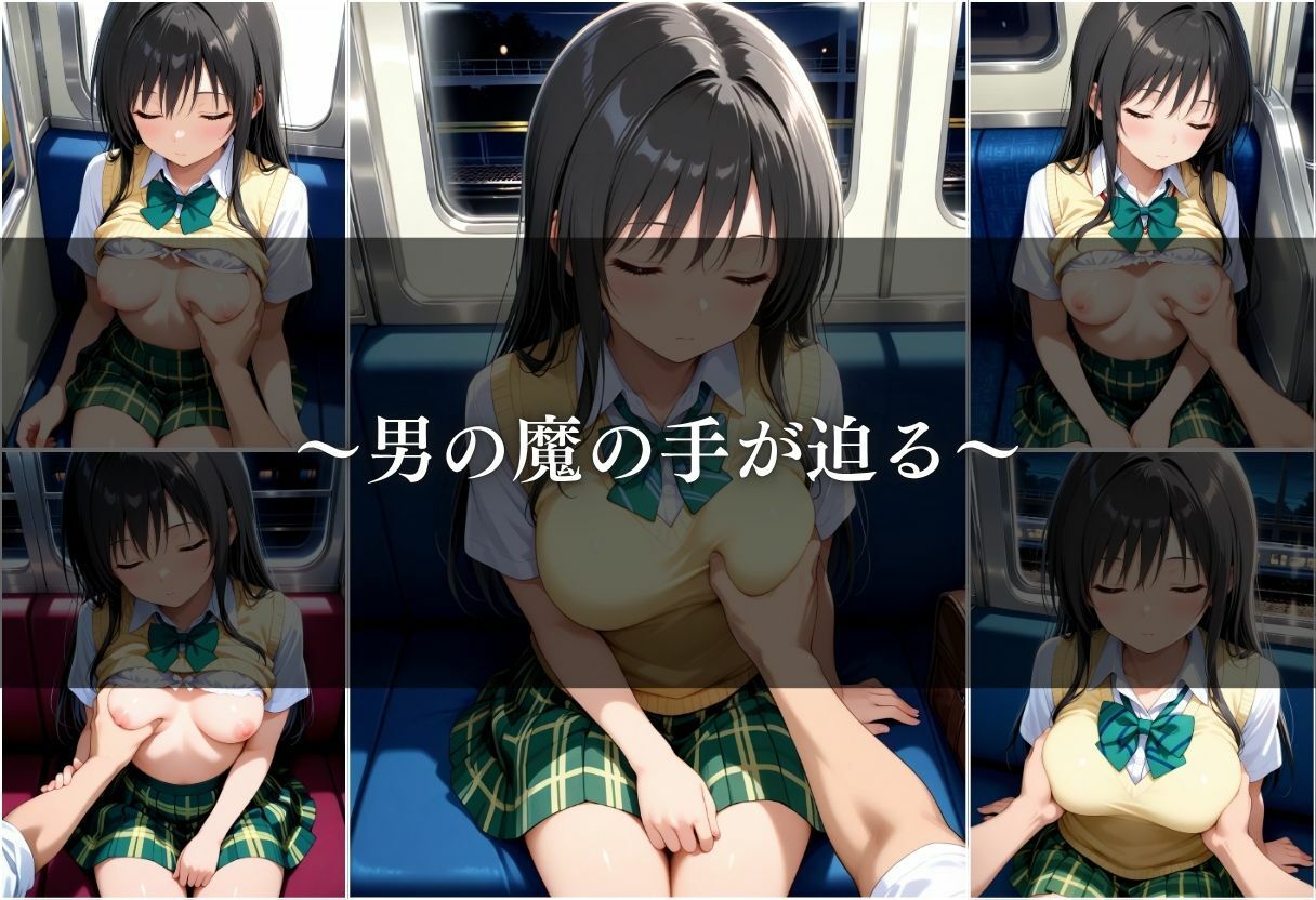 【電車痴●】痴●列車〜古手川唯〜 - サンプル画像 5