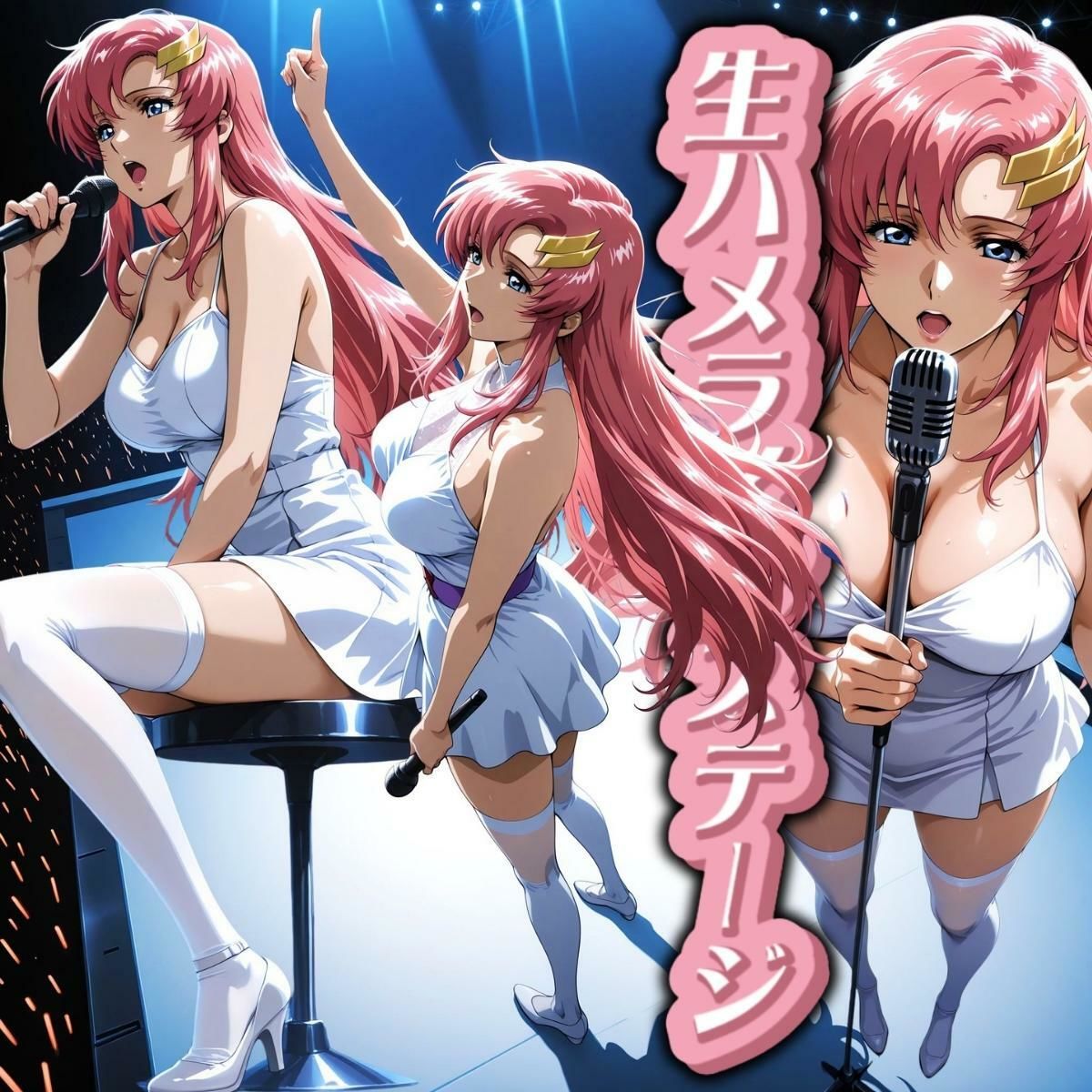 生ハメライブステージ ラ◯ス編 - サンプル画像 1