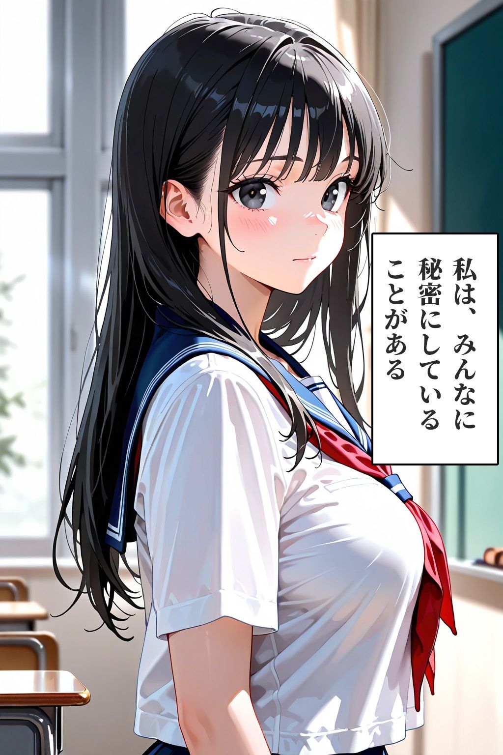 校長先生のおっっきいのでパンパンされて、おまんこ大喜びしちゃうお話 - サンプル画像 1