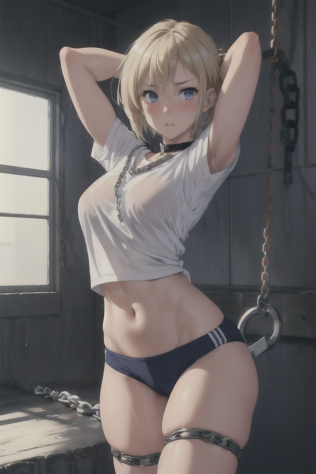 ブロンドショートのブルマ - サンプル画像 6