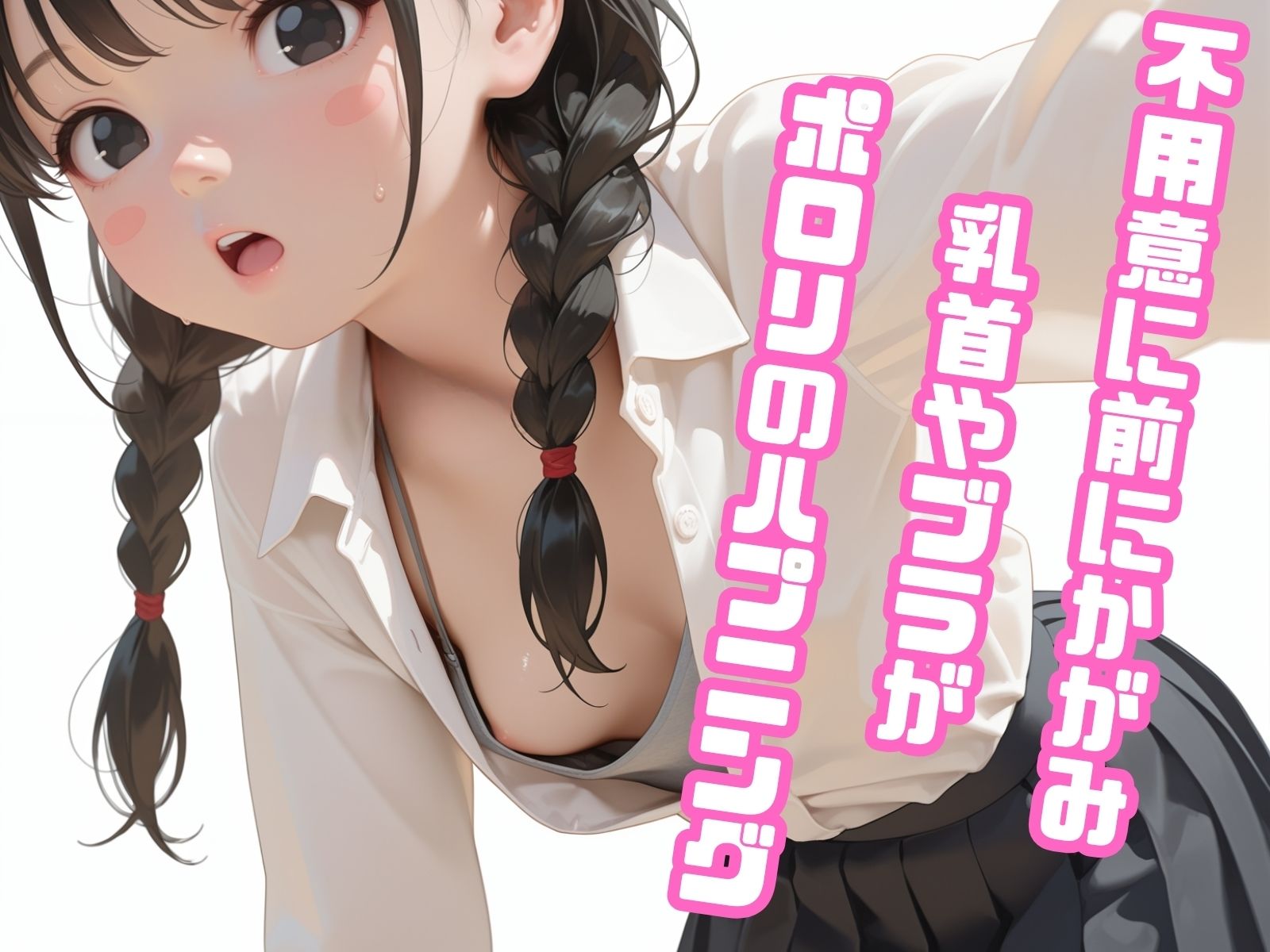 乳首ぽろりブラちらりハプニング - サンプル画像 1