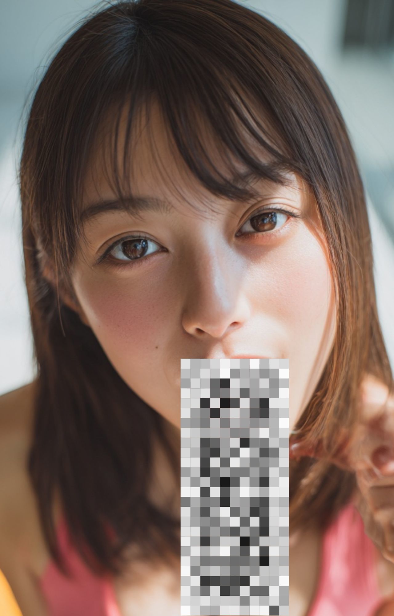 ヨガ講師のフェラ顔！レッスンでは見せない顔 - サンプル画像 3