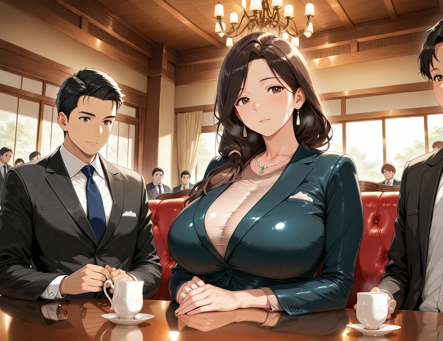 バリキャリ奥さんの発散  仕事のストレス発散は夜に部下と。 - サンプル画像 2