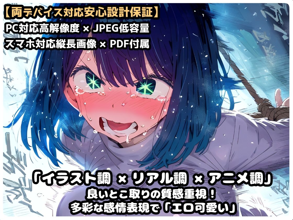 推し〇子 黒川あか〇 監禁生活・・・拘束無限快楽！ずっと束縛解除無し・・・調〇恥辱アヘ顔悶絶中出し孕ませ連続絶頂！ - サンプル画像 9