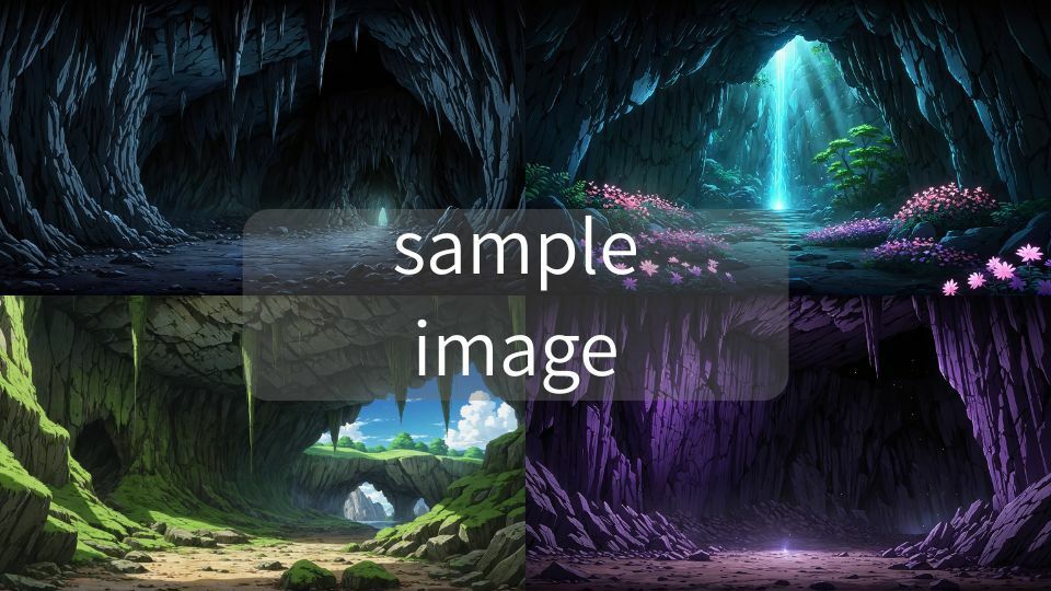 背景画像素材2〈ファンタジー〉 - サンプル画像 2