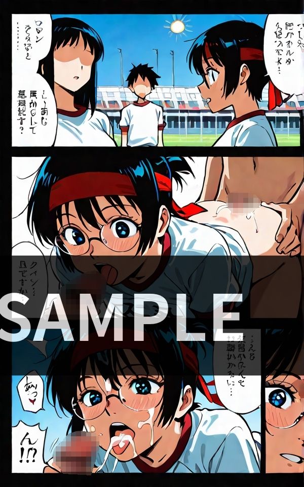 抜き抜き ぶっかけ運動会 - サンプル画像 3