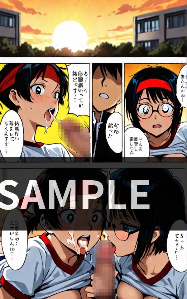 抜き抜き ぶっかけ運動会 - サンプル画像 4