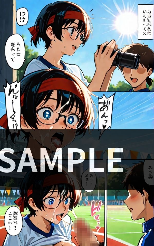 ぶっかけ運動会の 記録係を任されました - サンプル画像 2