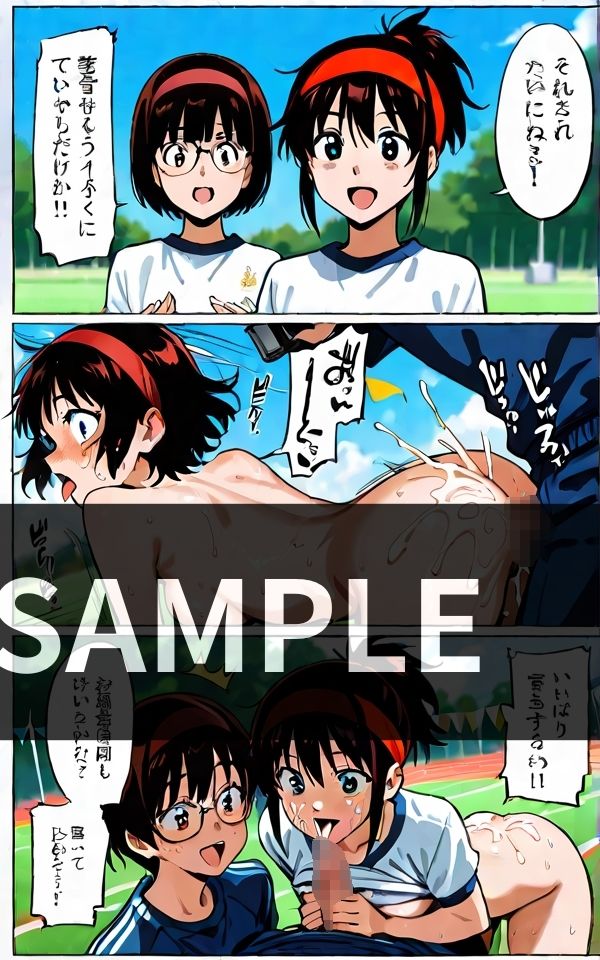 ぶっかけ運動会の 記録係を任されました - サンプル画像 3