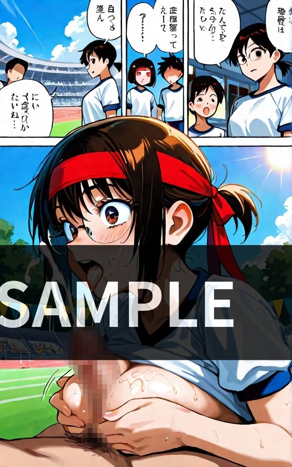 ぶっかけ運動会の 記録係を任されました - サンプル画像 4