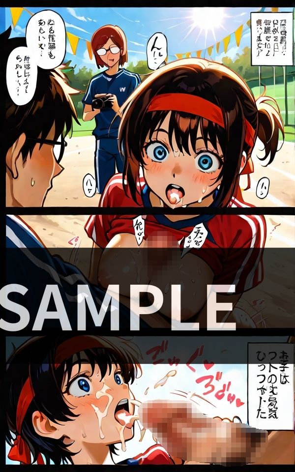 学校のPRの為 全校生徒参加型の乱交 を撮影しています。 - サンプル画像 1