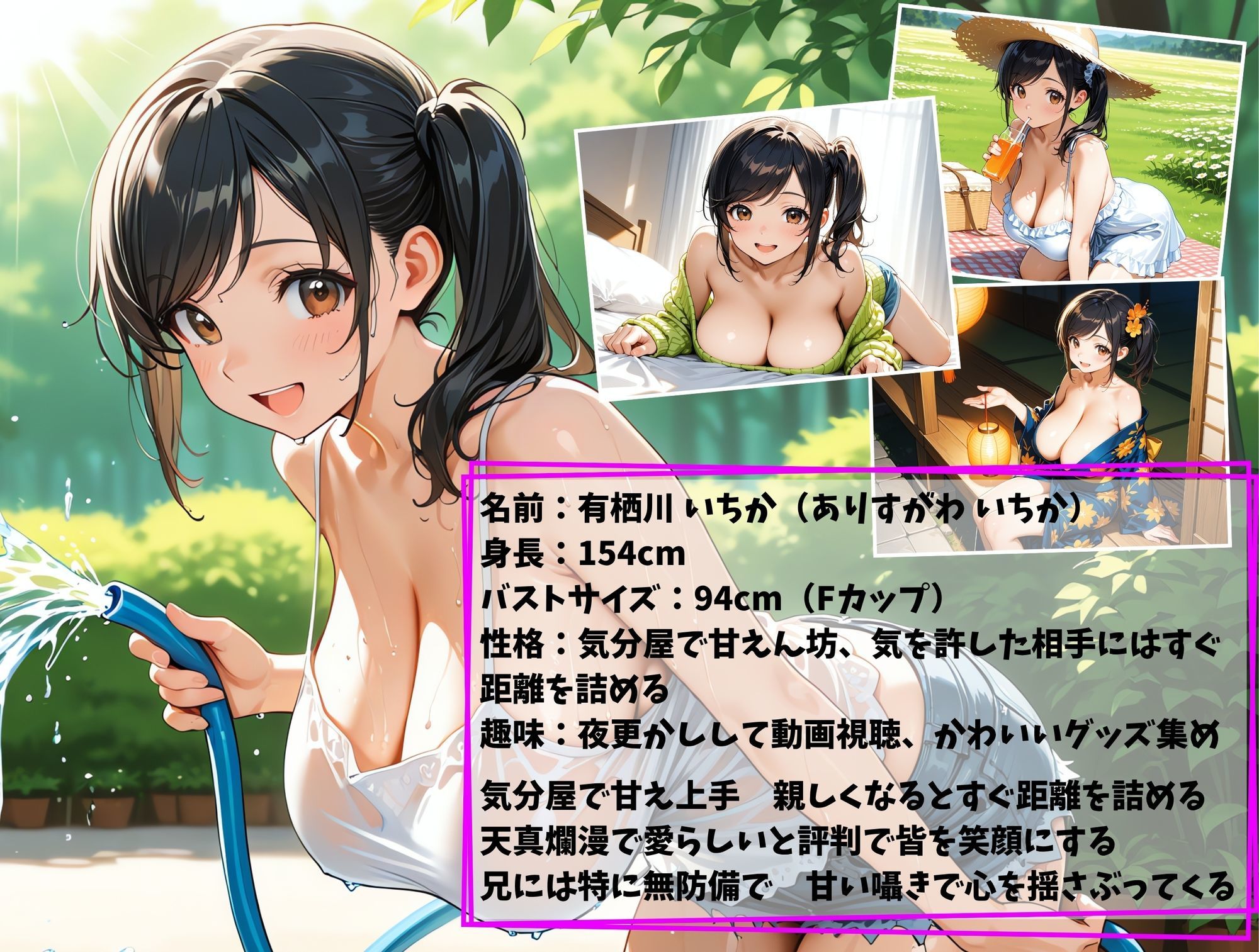 裏オプ付きお兄ちゃん専用高額バイト！〜有栖川いちか編〜 - サンプル画像 2