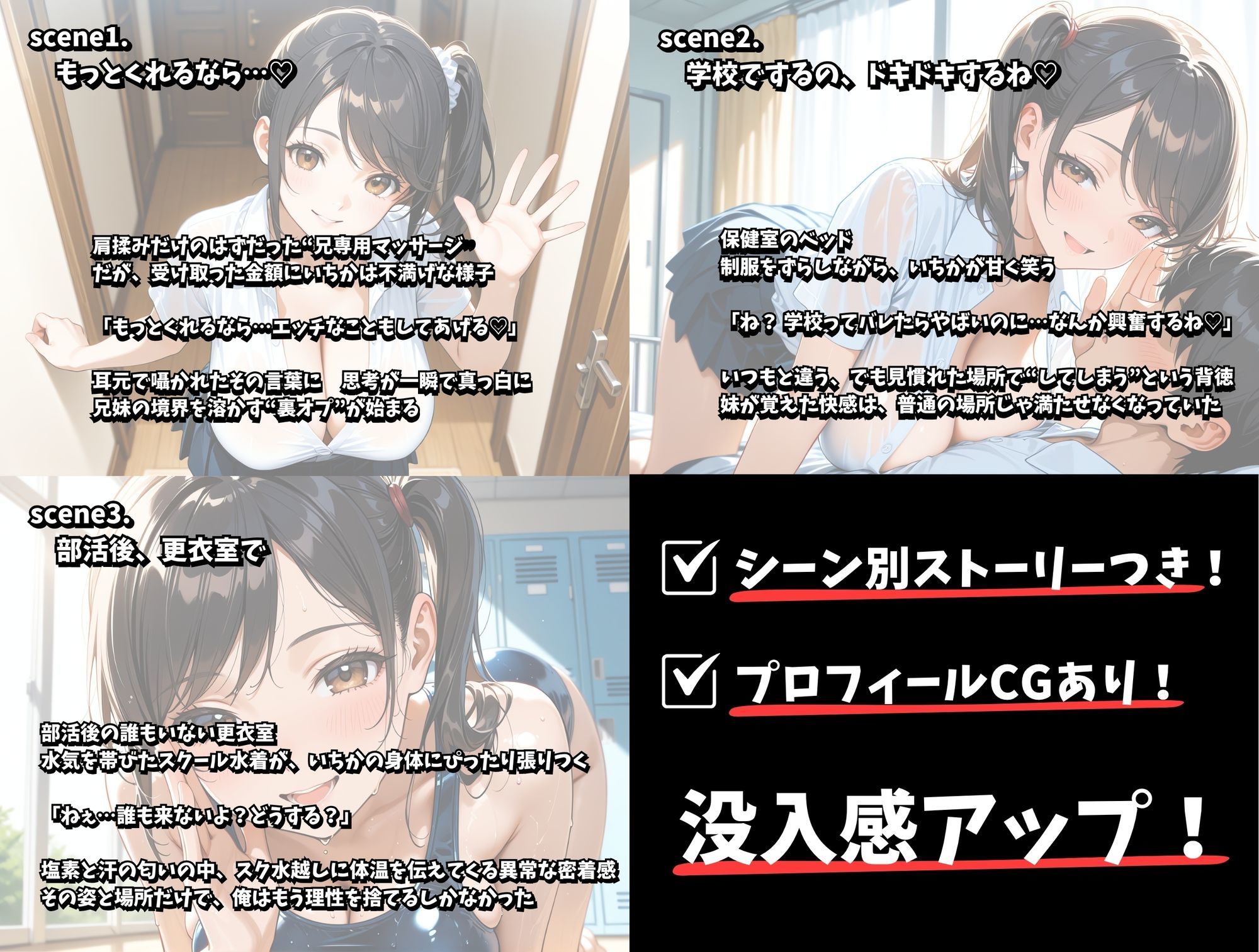 裏オプ付きお兄ちゃん専用高額バイト！〜有栖川いちか編〜 - サンプル画像 9